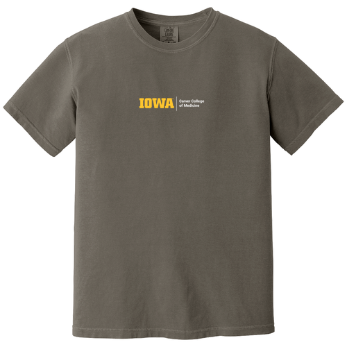 Embroidered CCOM Logo Comfort Colors Unisex Garment-Dyed Heavyweight T-Shirt -- Pepper