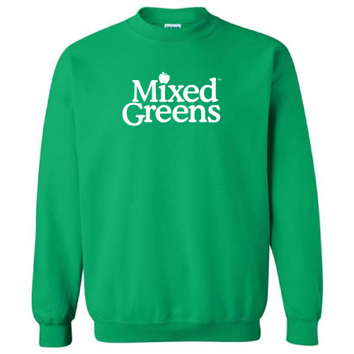 Adult Gildan Heavy Blend Crew Neck Sweatshirt -- Irish Green