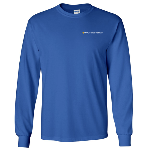 Gildan Ultra Cotton Longsleeve Basic T-Shirt -- Royal