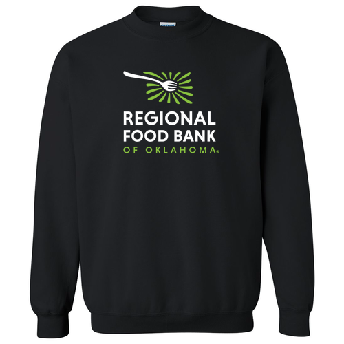 Gildan Heavy Blend Crew Neck Sweatshirt -- Black