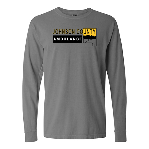 Comfort Colors Ringspun Long Sleeve Tee -- Grey