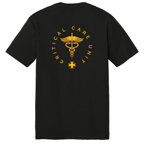 District Made Mens Perfect Tri Crew Tee -- Black