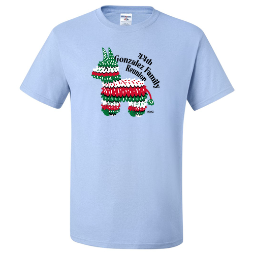 Jerzees Heavyweight 50/50 Adult T-Shirt -- Light Blue