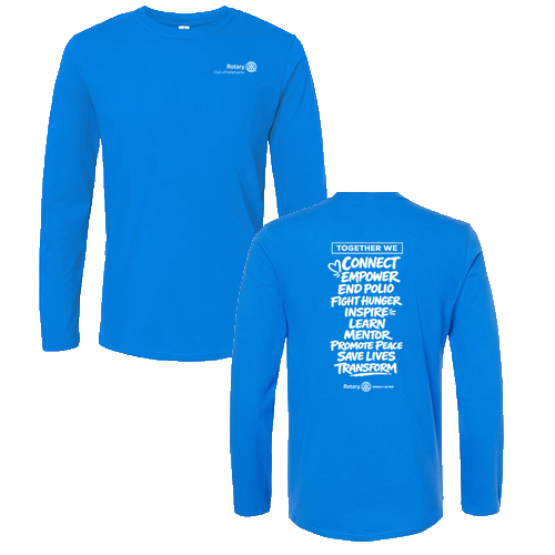 Gildan Softstyle Longsleeve T Shirt -- Royal