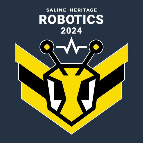 Mens/Unisex Gildan Softstyle Fitted T-Shirt -- Navy, RoboSwarm 47891