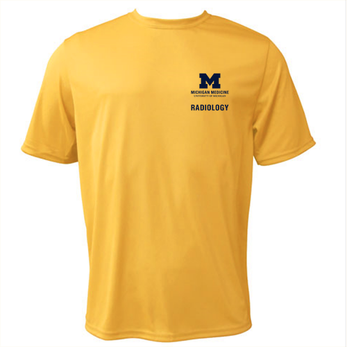 Mens/Unisex A4 Cooling Performance Tee -- Gold