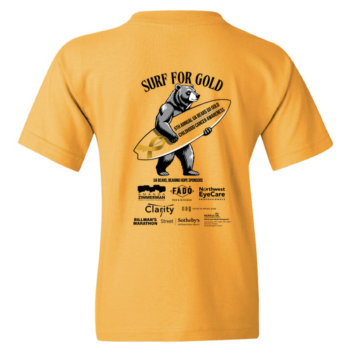 Gildan Heavy Cotton Basic Youth T-Shirt --- Gold