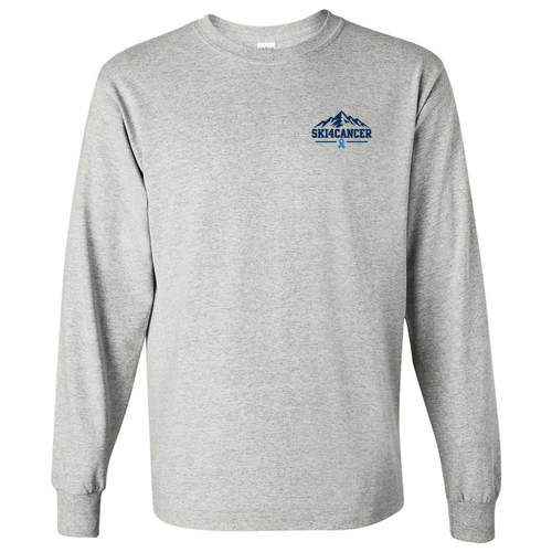 Gildan Heavy Cotton Longsleeve Basic T-Shirt -- Ash
