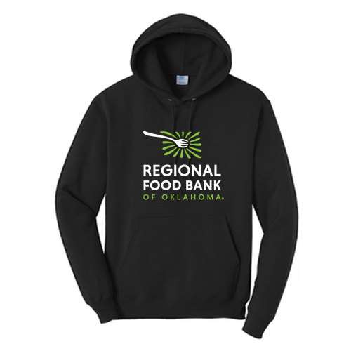 Port and Company Tall Core Fleece Pullover Hooded Sweatshirt -- Jet Black