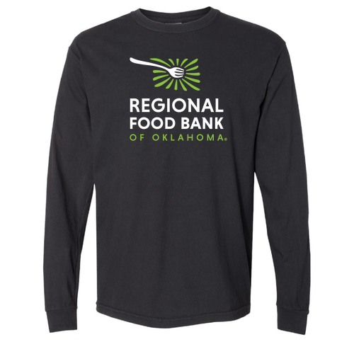 Comfort Colors Ringspun Long Sleeve Tee -- Black