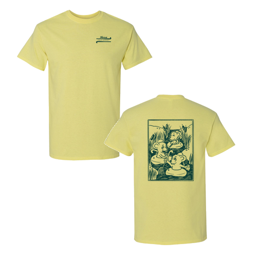 Mens/Unisex Gildan Heavy Cotton Basic T-Shirt -- Cornsilk