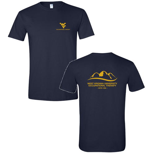 Mountain Design Gildan SoftStyle T-Shirt -- Navy