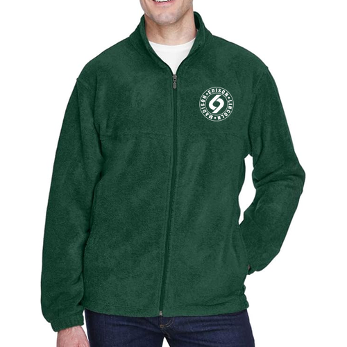 Harriton Full Zip Fleece -- Hunter