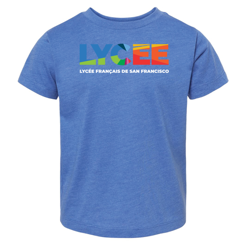 Toddler BELLA+CANVAS Short Sleeve Tee -- Heather True Roy