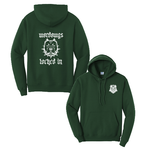 Port and Company Core Fleece Pullover Hooded Sweatshirt -- Dark Green