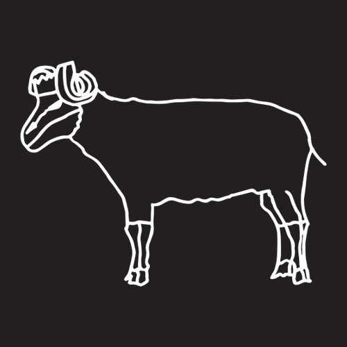 Gildan Cotton Longsleeve  T-Shirt -- Black