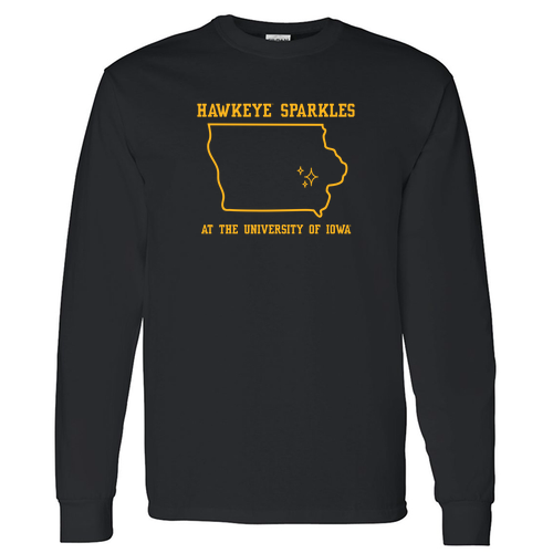 Gildan Heavy Cotton Longsleeve Basic T-Shirt -- Black