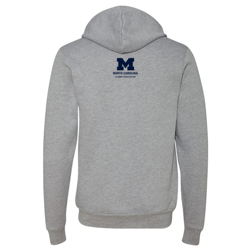 Mens/Unisex Bella Canvas Soft Poly-Cotton Fleece Pullover Hooded Sweatshirt -- Athletic Heather
