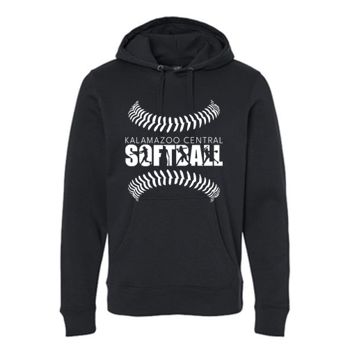 J America Unisex BTB Fleece Hooded Sweatshirt -- Black