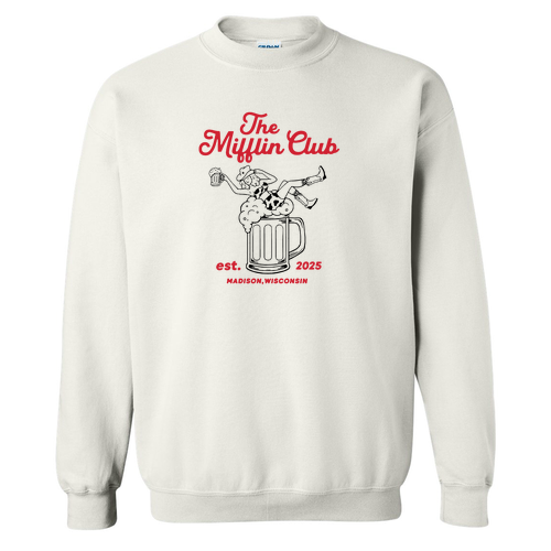 Gildan Heavy Blend Crew Neck Sweatshirt -- White