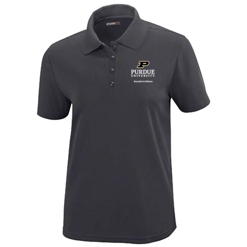 Ash City Core 365 Ladies Origin Performance Pique Polo -- Carbon