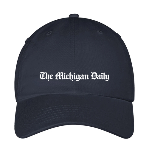 Valucap Bio-Washed Unstructured Dad Hat -- Navy