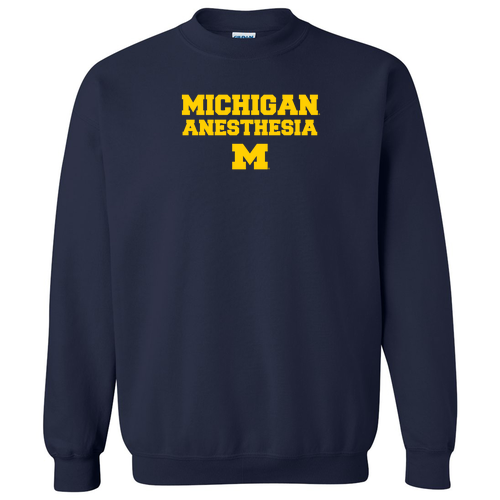 Crew Neck Sweatshirt -- Navy