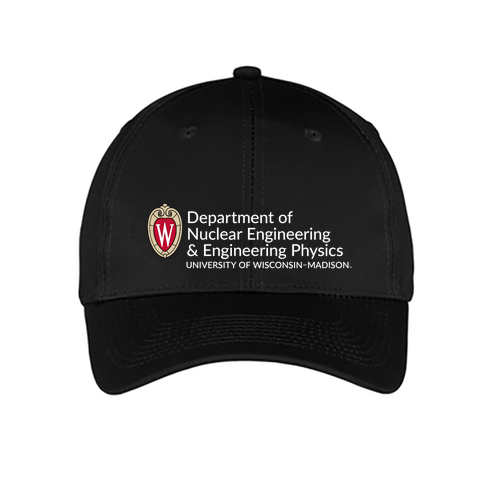 Port and Company 6-panel Twill Hat -- Black
