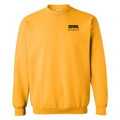 Gildan Heavy Blend Crew Neck Sweatshirt -- Gold