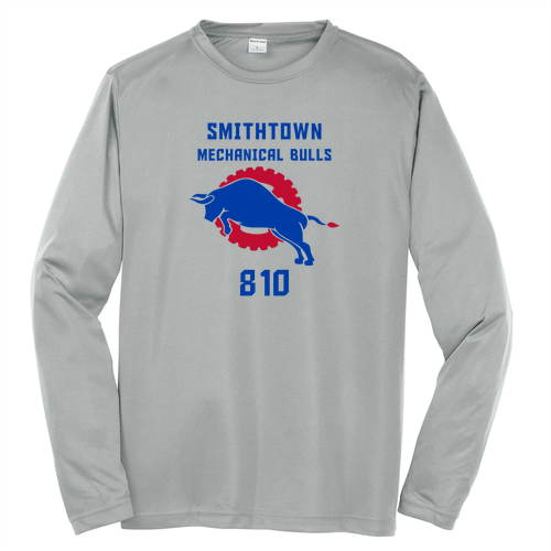 Sport Tek Long Sleeve Competitor -- Silver