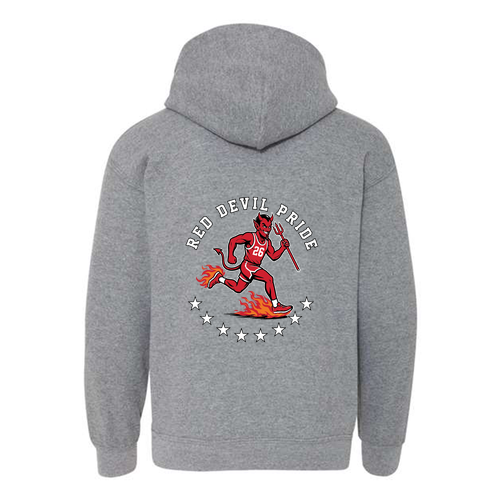 Gildan Heavy Blend Youth Hooded Sweatshirt -- Graphite Heather