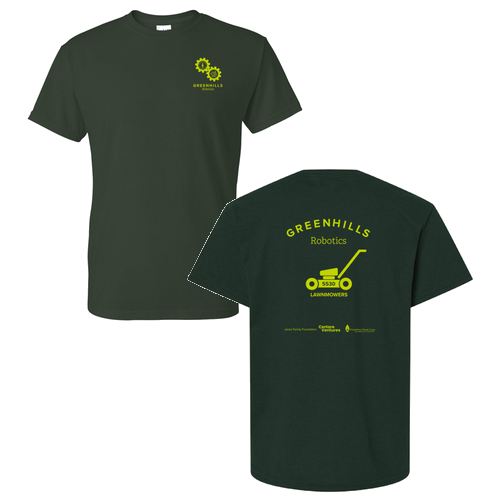 Mens/Unisex Gildan DryBlend 50/50 T-Shirt -- Forest Green