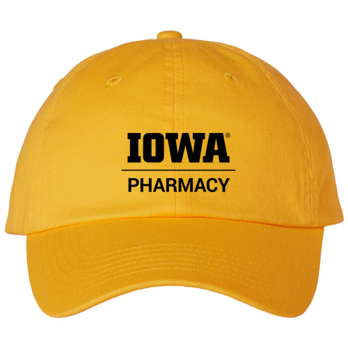 Valucap Bio-Washed Unstructured Hat -- Gold