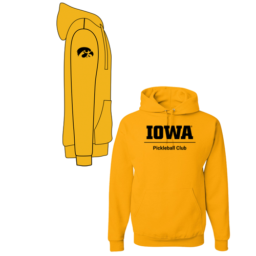 Jerzees 8 oz 50/50 Nublend Adult Hooded Sweatshirt -- Gold