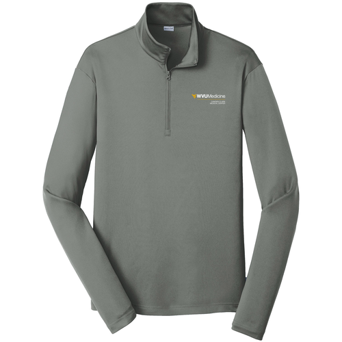 Sport-Tek PosiCharge Competitor Quarter Zip Pullover -- Grey Concrete