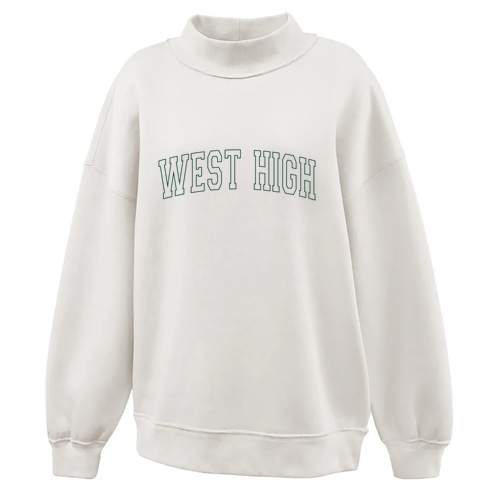 Pennant Juliet Mockneck -- Cream