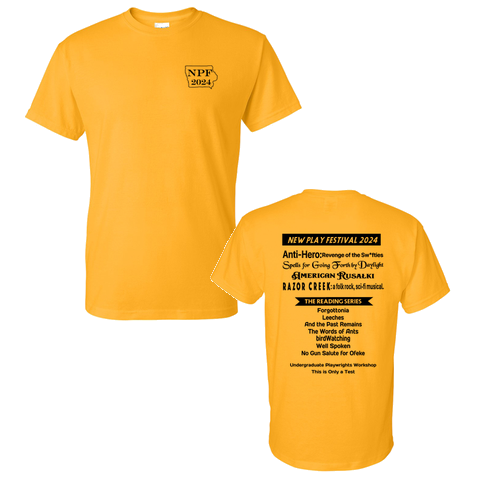Gildan DryBlend 50/50 T-Shirt -- Gold