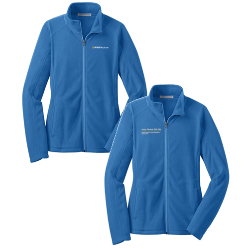 Port Authority Ladies Microfleece Jacket -- Light Royal