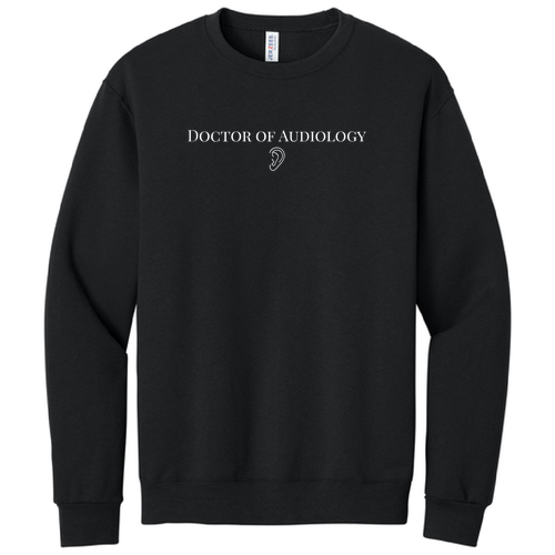 Jerzees 8 Oz., 50/50 Nublend Fleece Crew -- Black