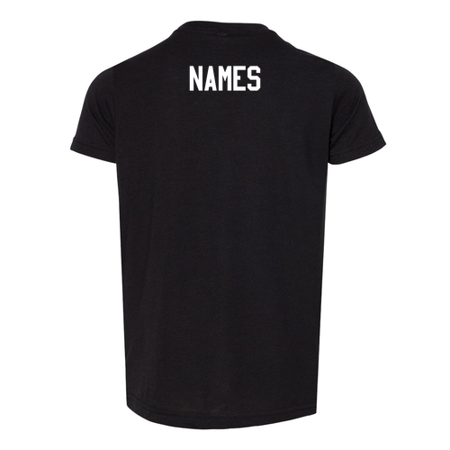 YOUTH Triblend Short Sleeve Tee -- Solid Black Blend
