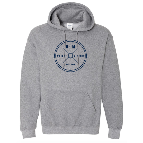 Mens/Unisex Gildan Heavy Blend Hooded Sweatshirt -- Graphite Heather