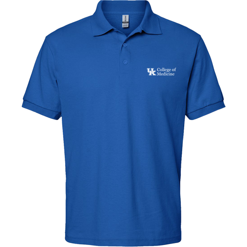 Gildan DryBlend Jersey Polo -- Royal