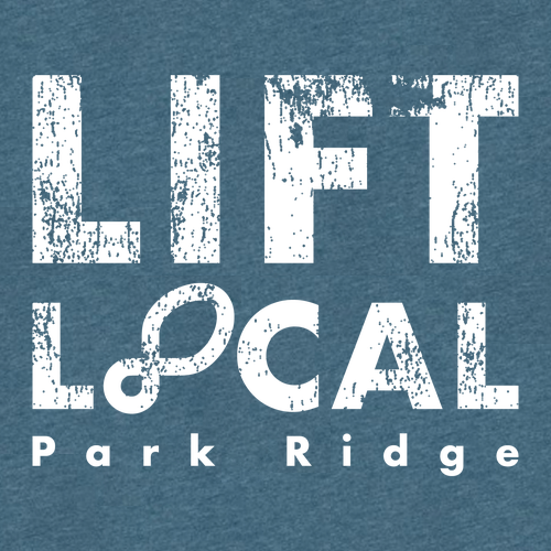 Lift Local Women's Cut Tee -- Heather Deep Teal