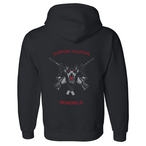 Gildan Adult Dryblend Adult Hooded Sweatshirt -- Black