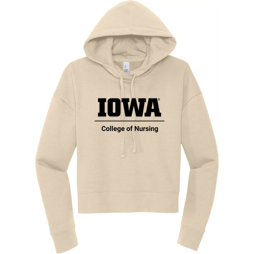 District Women's V.I.T. Fleece Hoodie -- Gardenia