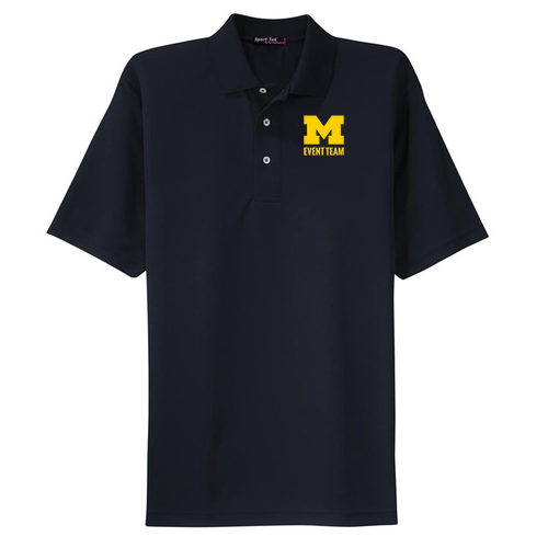 Mens/Unisex Sport Tek Dri Mesh Sport Shirt -- Navy