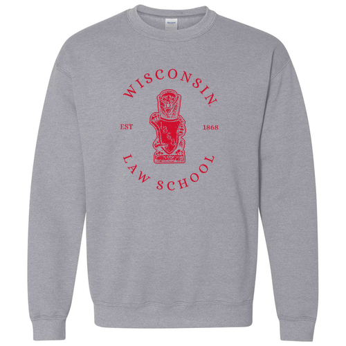 Gildan Heavy Blend Crew Neck Sweatshirt -- Sport Grey