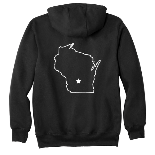 Carhartt Rain Defender Paxton Heavyweight Hooded Sweatshirt -- Black