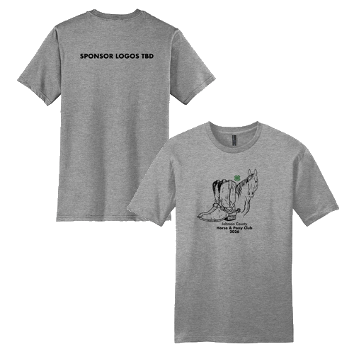 District Threads Very Important Tee -- Grey Frost