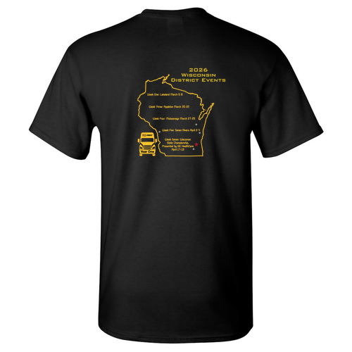 Gildan 100% Cotton Unisex T-Shirt -- Black